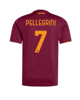 Billige Fotballdrakt AS Roma Lorenzo Pellegrini #7 Replika Hjemmedrakt 2025-26 Kortermet Billige Fotballdrakt AS Roma Lorenzo Pellegrini #7 Replika Hjemmedrakt 2025-26 Kortermet